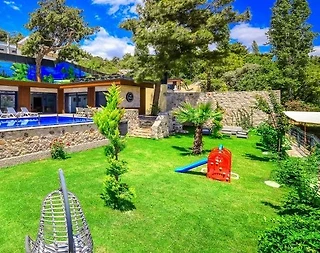 Kaş İslamlar'da Doğa Manzaralı, Özel Havuzlu, 4 Kişilik Villa - 1