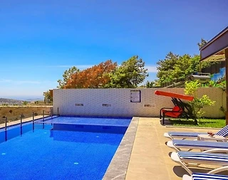 Kaş İslamlar'da Doğa Manzaralı, Özel Havuzlu, 4 Kişilik Villa - 4
