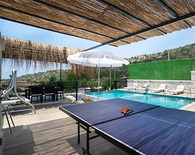 Kaş İslamlar'da Doğa Manzaralı, Özel Havuzlu, Ferah Villa - 2