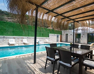 Kaş İslamlar'da Doğa Manzaralı, Özel Havuzlu, Ferah Villa - 4