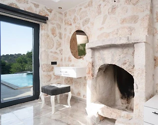 Kaş İslamlar'da Doğa Manzaralı, Özel Havuzlu, Ferah Villa - 5