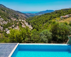Kaş İslamlar'da Doğa Manzaralı, Özel Havuzlu, Kiralık Villa - 2
