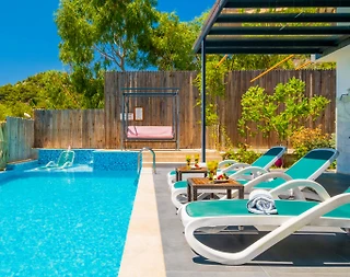 Kaş İslamlar'da Doğa Manzaralı, Özel Havuzlu, Kiralık Villa - 4