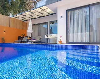 Kaş İslamlar'da Doğa Manzaralı, Özel Havuzlu, Lüks Villa - 4