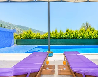 Kaş İslamlar'da Doğa'nın İçerisinde, Özel Havuzlu, Modern Villa - 2