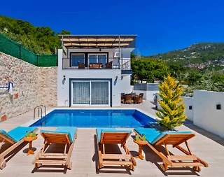 Kaş İslamlar'da Doğanın Kucağında, Özel Havuzlu, 2+1 Villa - 1