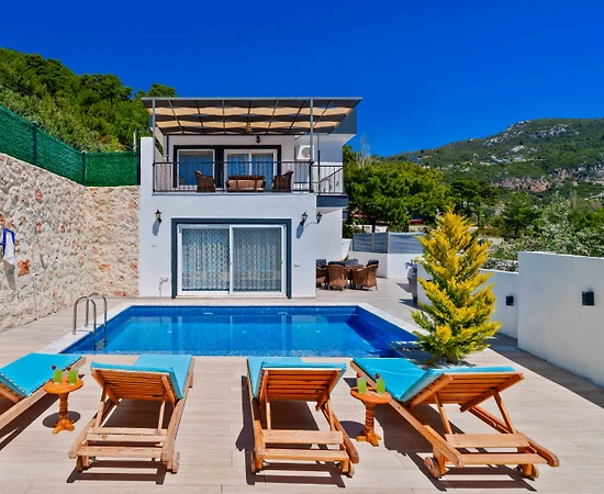 Kaş İslamlar'da Doğanın Kucağında, Özel Havuzlu, 2+1 Villa - 1