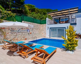 Kaş İslamlar'da Doğanın Kucağında, Özel Havuzlu, 2+1 Villa - 2