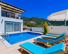 Kaş İslamlar'da Doğanın Kucağında, Özel Havuzlu, 2+1 Villa - 3