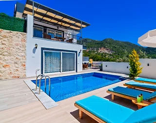 Kaş İslamlar'da Doğanın Kucağında, Özel Havuzlu, 2+1 Villa - 3