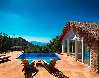 Kaş İslamlar'da Doğayla Baş Başa, Özel Havuzlu, Balayı Villası - 4