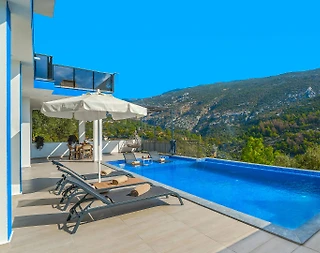 Kaş İslamlar'da Doğayla Baş Başa, Özel Havuzlu, Jakuzili Villa - 2