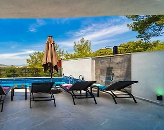 Kaş İslamlar'da Doğayla İç İçe, Özel Havuzlu, 2+1 Şık Villa  - 5