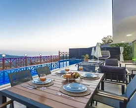 Kaş İslamlar'da Enfes Deniz Manzaralı, Özel Havuzlu, 2+1 Kiralık Villa - 2