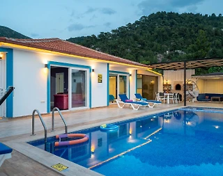 Kaş İslamlar'da Enfes Doğa İçerisinde, Özel Havuzlu, 4 Kişilik Ev - 3