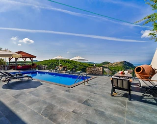 Kaş İslamlar'da Enfes Doğa Manzaralı, Özel Havuzlu, Lüks Villa - 4