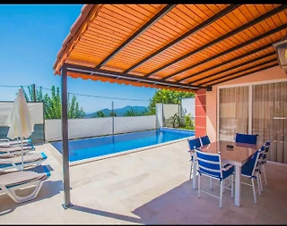 Kaş İslamlar'da Enfes Doğada, Özel Havuzlu, 4 Kişilik Villa - 4