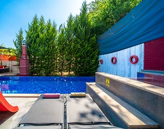 Kaş İslamlar'da Enfes Doğada, Özel Havuzlu, Balayı Villası - 4