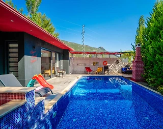 Kaş İslamlar'da Enfes Doğada, Özel Havuzlu, Balayı Villası - 3