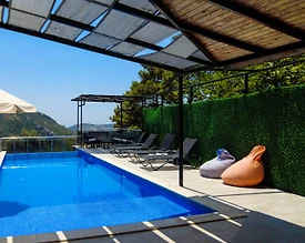 Kaş İslamlar'da Enfes Doğada, Özel Havuzlu, Konforlu Villa - 3