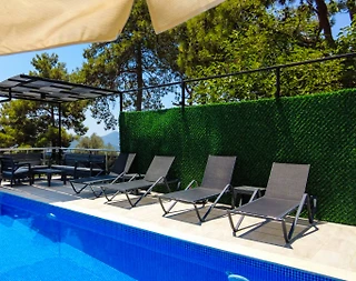 Kaş İslamlar'da Enfes Doğada, Özel Havuzlu, Konforlu Villa - 4