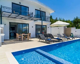 Kaş İslamlar'da Enfes Doğada, Özel Havuzlu, Lüks Villa - 2