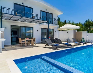 Kaş İslamlar'da Enfes Doğada, Özel Havuzlu, Lüks Villa - 2