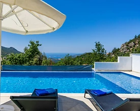 Kaş İslamlar'da Enfes Doğada, Özel Havuzlu, Lüks Villa - 3