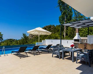 Kaş İslamlar'da Enfes Doğada, Özel Havuzlu, Lüks Villa - 4