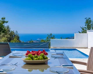 Kaş İslamlar'da Enfes Doğada, Özel Havuzlu, Lüks Villa - 5