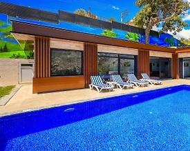 Kaş İslamlar'da Eşsiz Manzaralı, Özel Havuzlu, Ferah Villa - 2