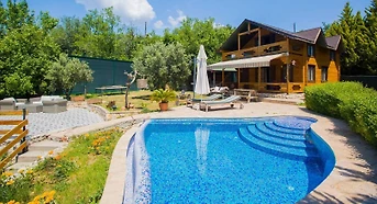 Kaş İslamlar'da Eşsiz Manzaralı, Özel Havuzlu, Jakuzili, Kiralık Villa