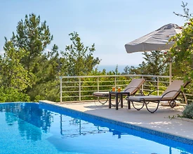 Kaş İslamlar'da Geniş Ailelere Uygun, Özel Havuzlu, 3+1 Villa - 3