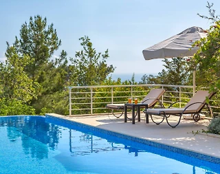 Kaş İslamlar'da Geniş Ailelere Uygun, Özel Havuzlu, 3+1 Villa - 3