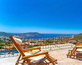 Kaş İslamlar'da Geniş Ailelere Uygun, Özel Havuzlu, Konforlu Villa - 5