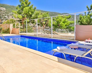 Kaş İslamlar'da Geniş Ailelere Uygun, Özel Havuzlu, Konforlu Villa - 4