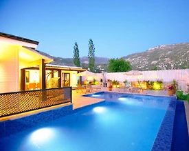 Kaş İslamlar'da Geniş Alanlara Sahip, Özel Havuzlu, Jakuzili Villa - 3