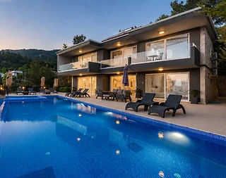 Kaş İslamlar'da Göz Alıcı Doğa İçerisinde, Özel Havuzlu, Lüks Villa - 4