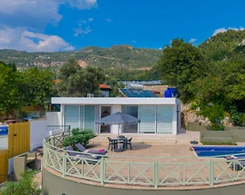 Kaş İslamlar'da Göz Alıcı Doğa Manzaralı, Özel Havuzlu, 2+1 Villa - 3