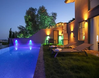 Kaş İslamlar'da Göz Alıcı Doğada, Özel Havuzlu, Balayı Villası - 5