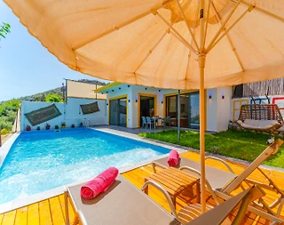 Kaş İslamlar'da Göz Alıcı Doğada, Özel Havuzlu, Kiralık Villa - 2