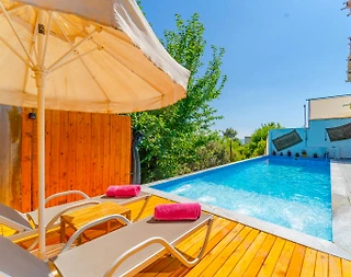 Kaş İslamlar'da Göz Alıcı Doğada, Özel Havuzlu, Kiralık Villa - 4