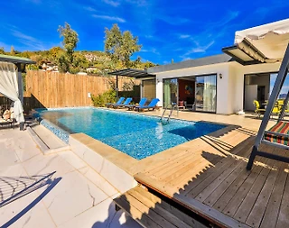 Kaş İslamlar'da Gözlerden Uzak, Özel Havuzlu, 2+1 Villa - 5