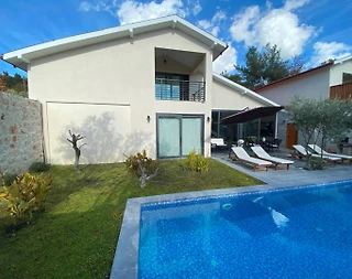 Kaş İslamlar'da Gözlerden Uzak, Özel Havuzlu, Şık Villa  - 1