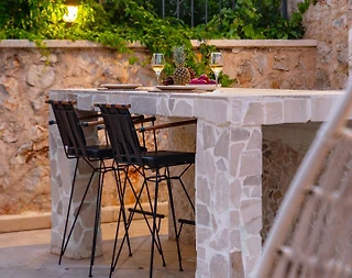 Kaş İslamlar'da Gözlerden Uzak, Özel Havuzlu, Taş Villa - 5