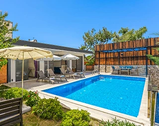 Kaş İslamlar'da Huzur Dolu Doğada, Özel Havuzlu, Geniş Bahçeli Villa - 4