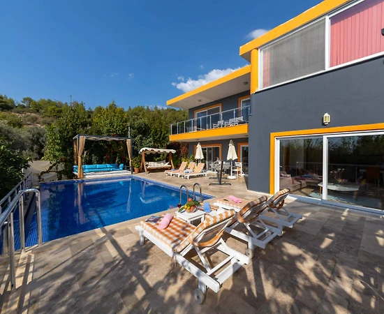 Kaş İslamlar'da Huzur Dolu Doğada, Özel Havuzlu, Lüks Villa - 1