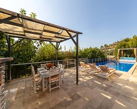 Kaş İslamlar'da Huzur Dolu Doğada, Özel Havuzlu, Lüks Villa - 2