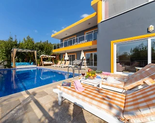 Kaş İslamlar'da Huzur Dolu Doğada, Özel Havuzlu, Lüks Villa - 5