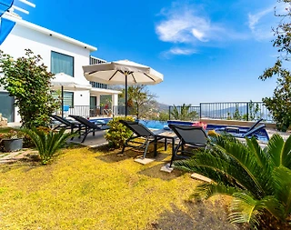 Kaş İslamlar'da Kalabalık Ailelere Uygun, Özel Havuzlu, 4+1 Villa - 3